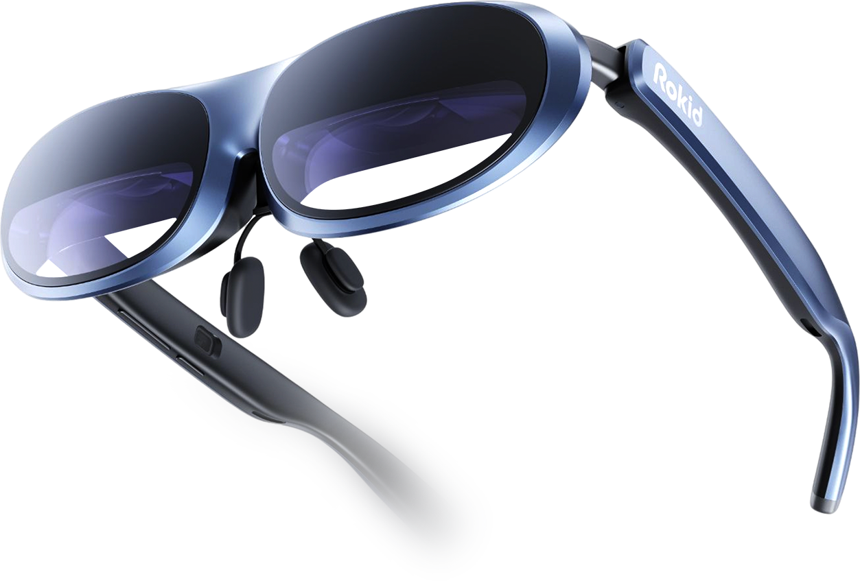 Rokid MAX AR glasses blue