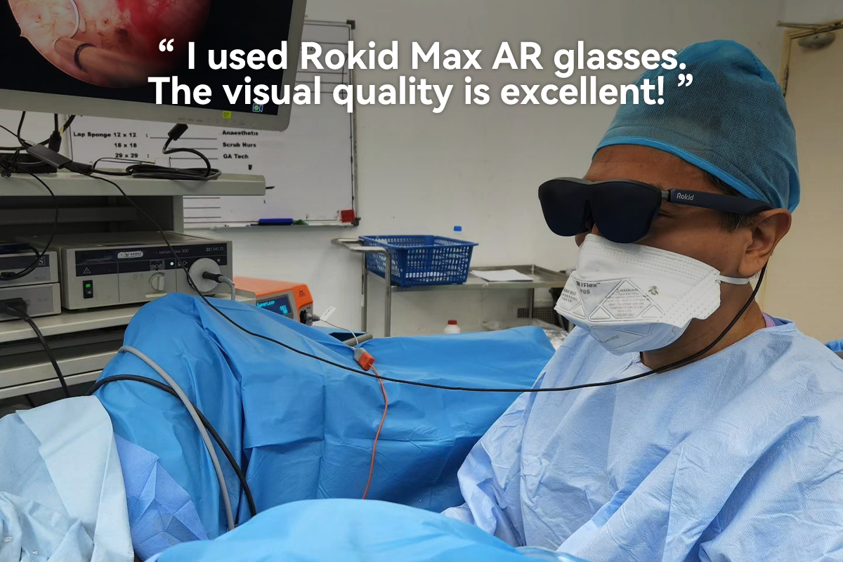Exploring Rokid Max in Surgery: Visual Quality, Comfort, and Future Research Prospects