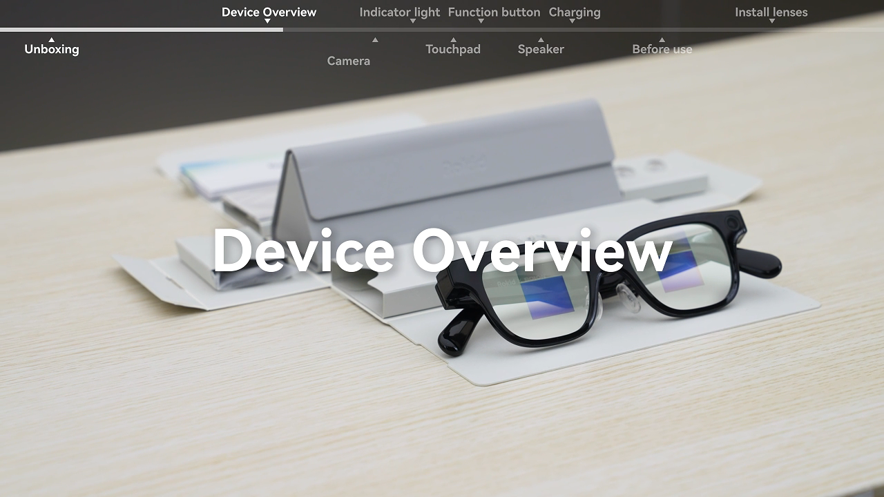 Rokid Glasses Unboxing: Lightweight AI&AR Wearable for Work and Play