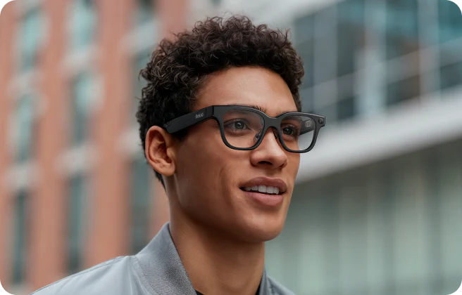 Rokid Glasses are lightweight AR smart glasses with Micro-LED displays and a $499 price tag