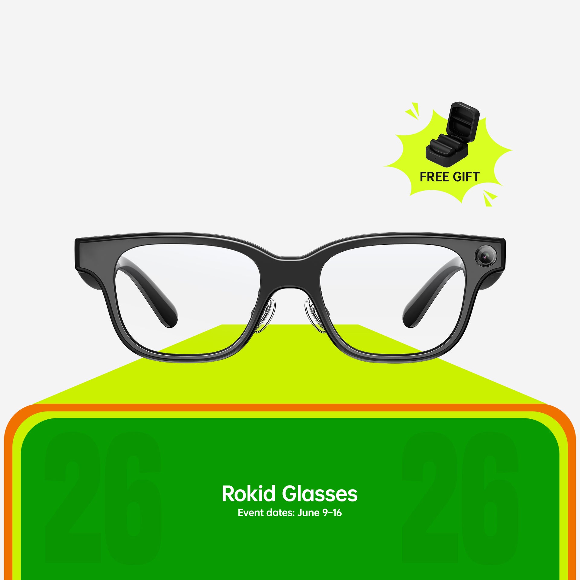 Rokid Glasses (Display Smart Glasses)