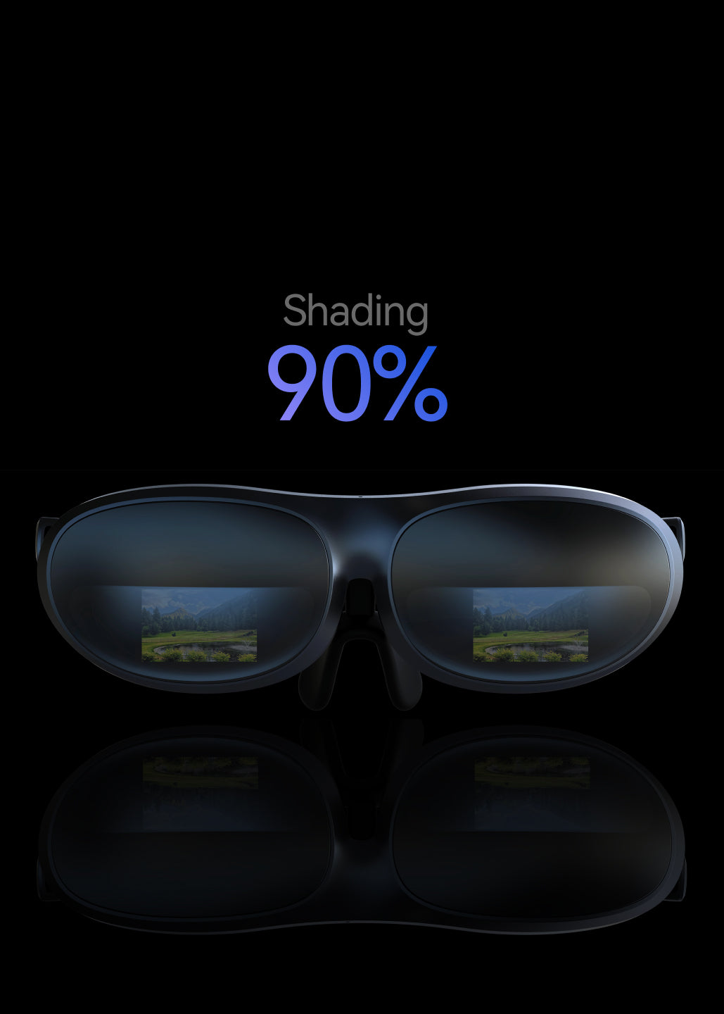 Rokid Max smart glasses reduce forward light leakage by 90%