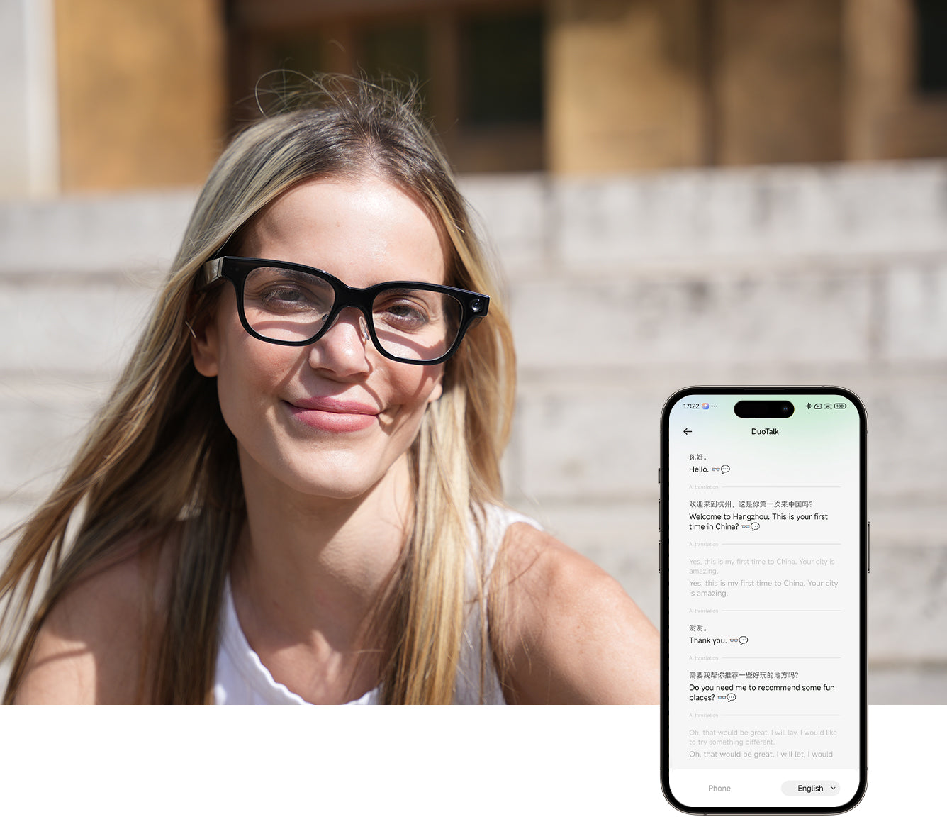 49g Ultra-Light AR glasses with AI - Rokid
