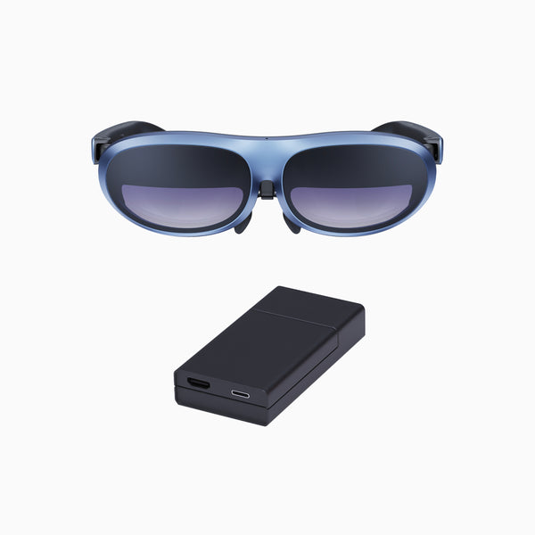 Rokid AR smart glasses and wireless adapter
